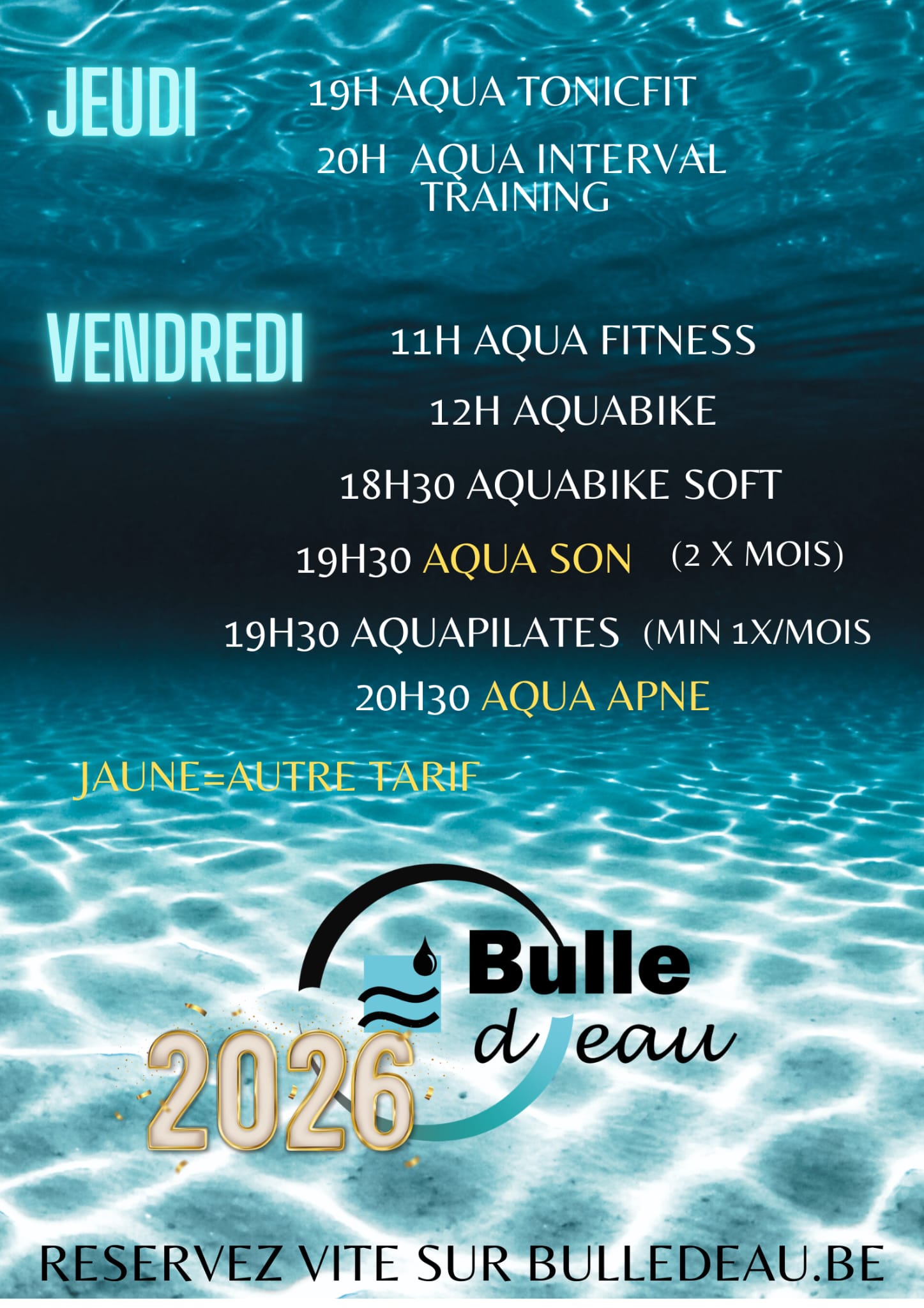 Cours adultes Flyer 2